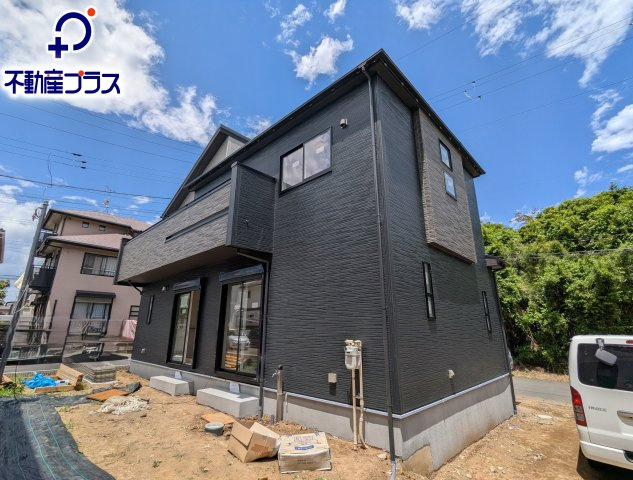 水戸市西原1丁目　3期の外観|注文住宅のようなおしゃれで重厚感のある外観です♪