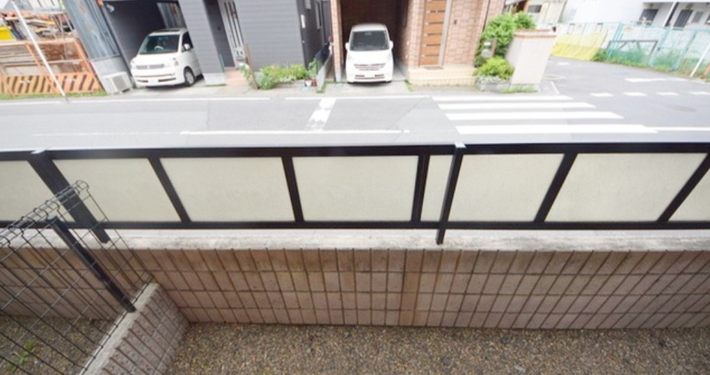 コンフォート宮原のバルコニー