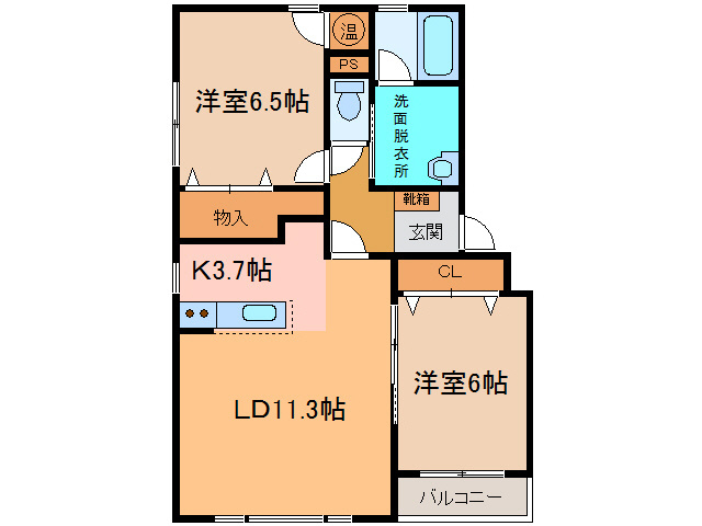 North.one Aの間取り