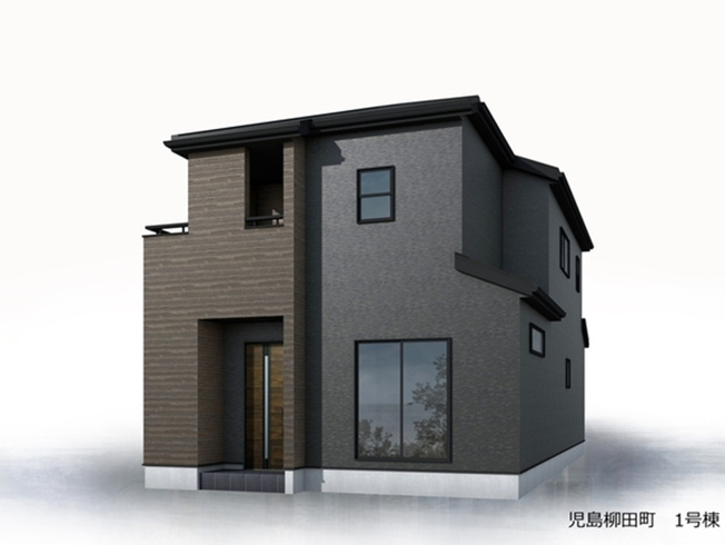 【完成予想図】 | リーブルガーデン児島柳田町 (全1棟) | 1号棟  完成イメージになります♪