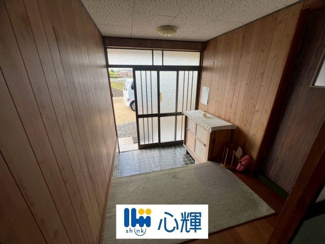 【玄関】 | 宇部市大字棚井（母屋＋倉庫＋田）／5DK（土地：約690坪）