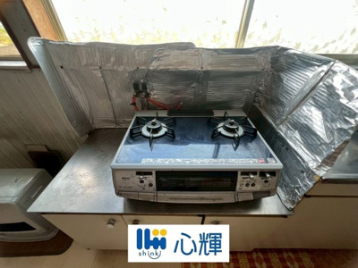 【キッチン】 | 宇部市大字棚井（母屋＋倉庫＋田）／5DK（土地：約690坪）