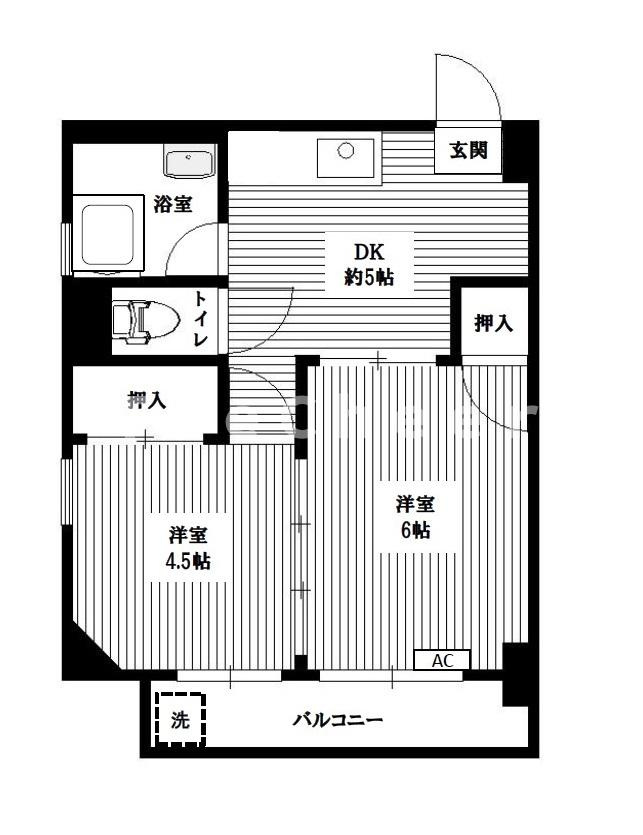 第2ニューコーポ高島の間取り