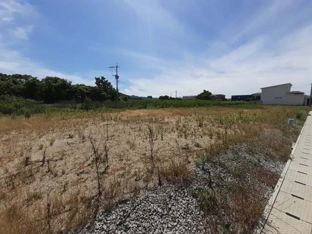 宇土市岩古曽町の売地の外観
