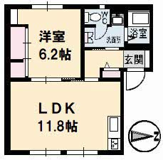 【間取り】 | フレグランス京町