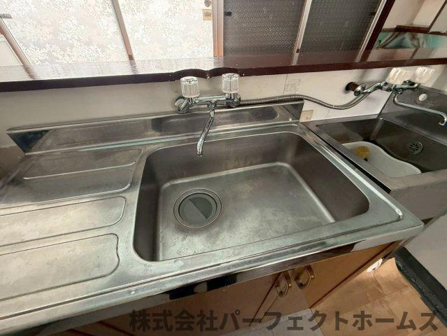 田口1丁目戸建　のキッチン|キッチンでお料理をお楽しみください