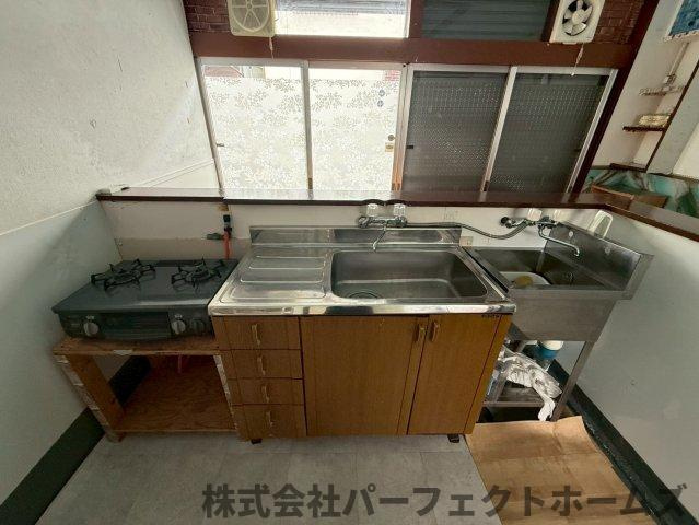 田口1丁目戸建　のキッチン|使いやすいキッチンです