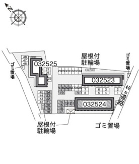 【区画図】 | レオパレスコテナン阿見Ｂ
