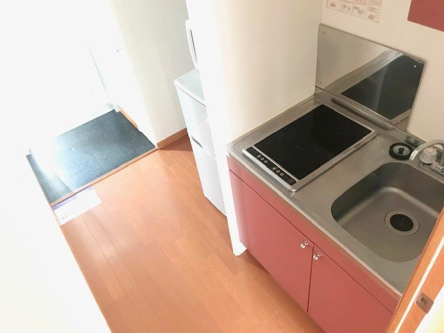 レオパレスコテナン阿見Ａのキッチン
