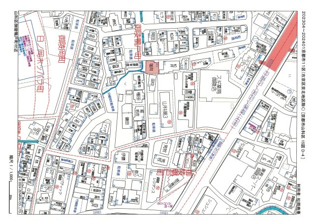 【地図】 | 仮）フラッティ御陵鴨戸町