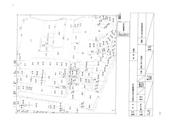 【土地図】 | 仮）フラッティ御陵鴨戸町