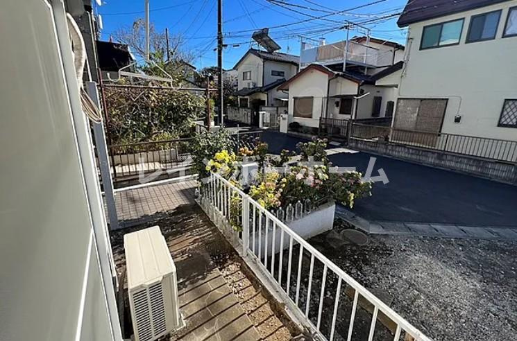 【仲介手数料：50％OFF】対象物件！のバルコニー|落ち着いた時間を過ごせるバルコニーです