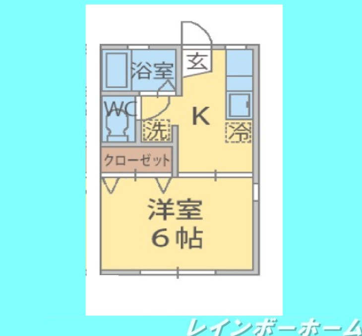 【仲介手数料：50％OFF】対象物件！の間取り