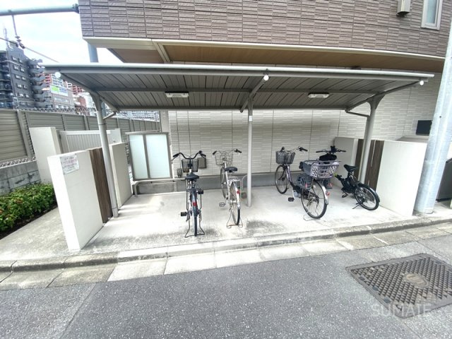 グランプリエ与野のその他共用部分|駐輪スペース！