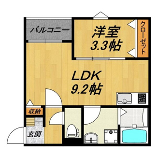 【間取り】 | LE COCON 甚目寺Ⅲ