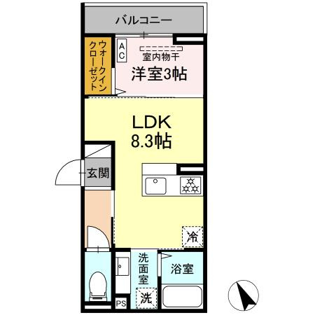 D Paina 鷺沼の間取り