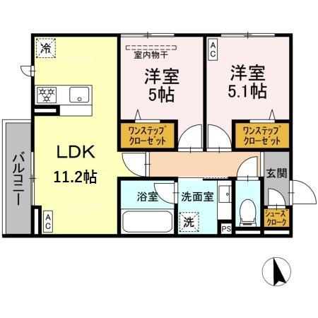 アクシスの間取り