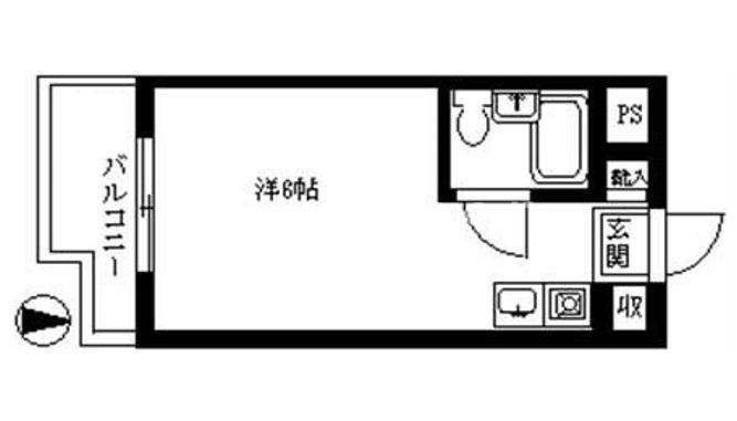 トップ新宿第3の間取り