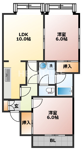 MTマンションの間取り