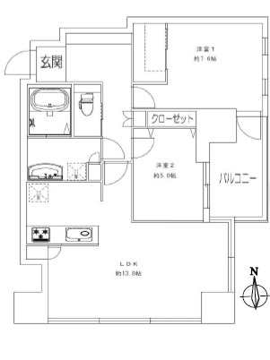 【間取り】 | コートレジデントタワー