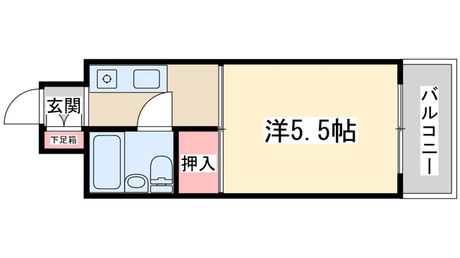 【間取り】 | コーポ丸松