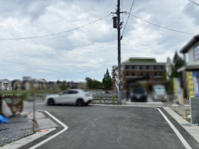 【前面道路含む現地写真】 | 大津市雄琴6丁目12　新築戸建