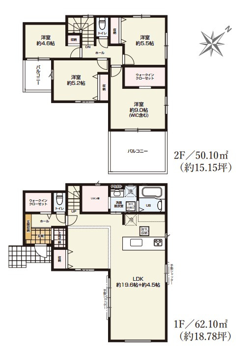 水戸市赤塚　1期の間取り|間取り図です。