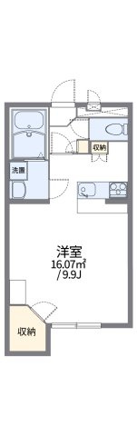 レオパレスｍａｐｌｅの間取り