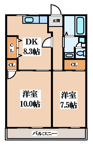 【間取り】 | メゾン忍ヶ丘