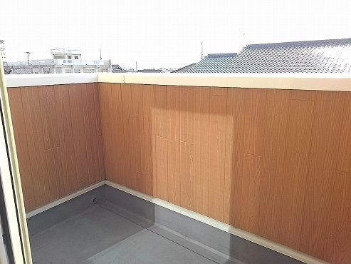 ピュール・ロジュマンⅡのバルコニー