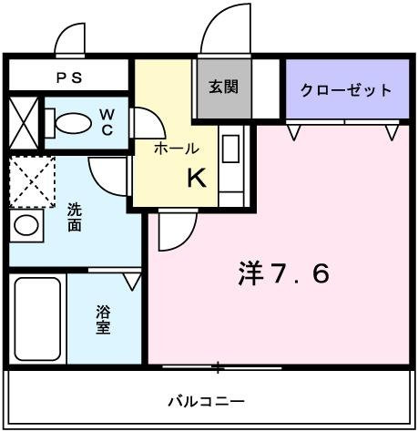 ラフィネの間取り