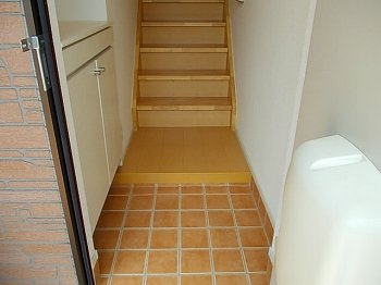 アンソレイエ飾磨　Ⅱ番館の玄関