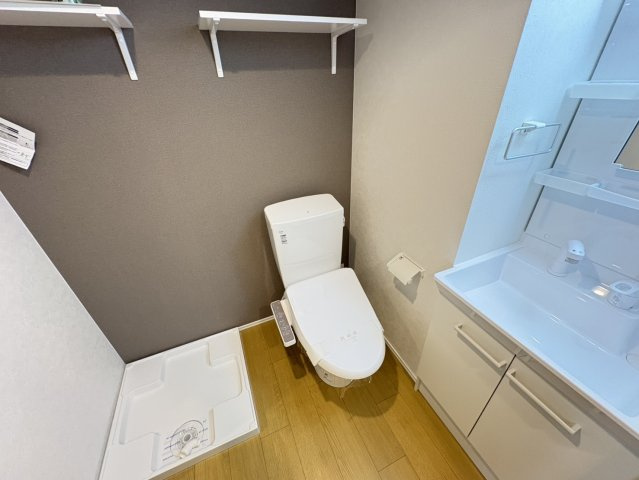 プランドール市川のトイレ