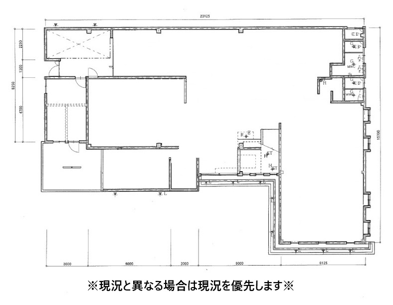 飾磨区上野田　貸店舗・事務所の間取り|1F