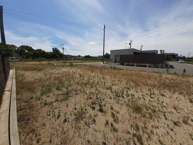 宇土市岩古曽町の売地の外観