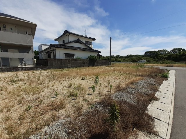 宇土市岩古曽町の売地の外観