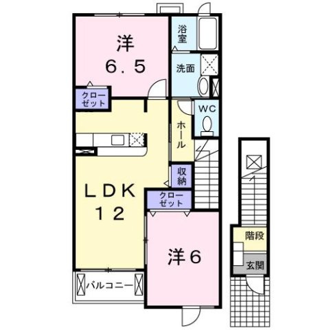 セントラルガーデンの間取り