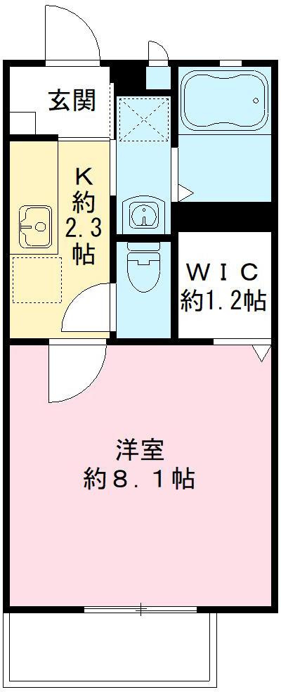 パストラル御茶園の間取り