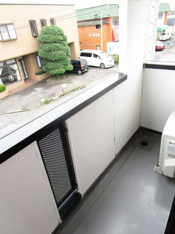 マイパレス堀のバルコニー|広々としたバルコニーです