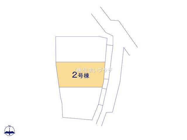 仲介手数料無料）岩倉市本町０１期の区画図