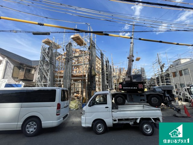 京都市西京区嵐山宮ノ北町　第2期　新築一戸建ての外観|現在建築中！落ち着いた街並みで新生活を始めることが出来そう！周辺の物件も併せてご紹介させて頂きます！