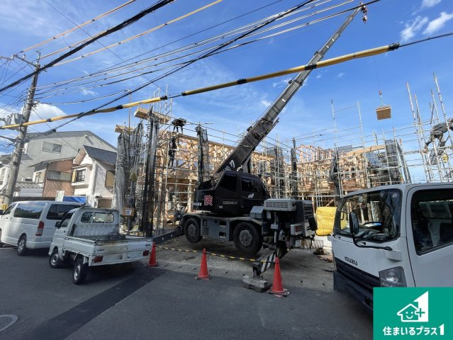 京都市西京区嵐山宮ノ北町　第2期　新築一戸建ての外観|現在建築中！落ち着いた街並みで新生活を始めることが出来そう！周辺の物件も併せてご紹介させて頂きます！