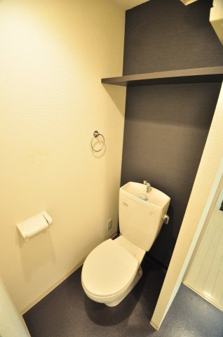 大阪市都島区片町１丁目の賃貸マンションのトイレ