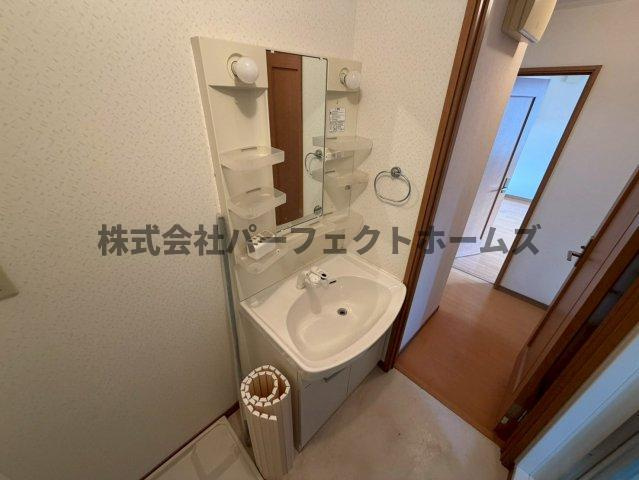 エクセレントYAMAMOTOの独立洗面台|独立洗面化粧台が付いています