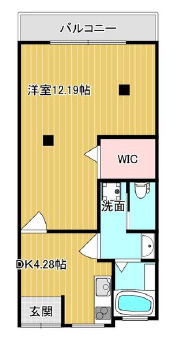 グリーンハウス　の間取り