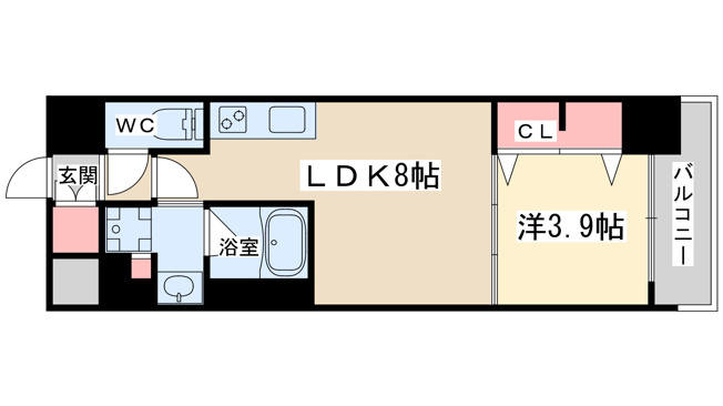 【間取り】 | アーバネックス東梅田