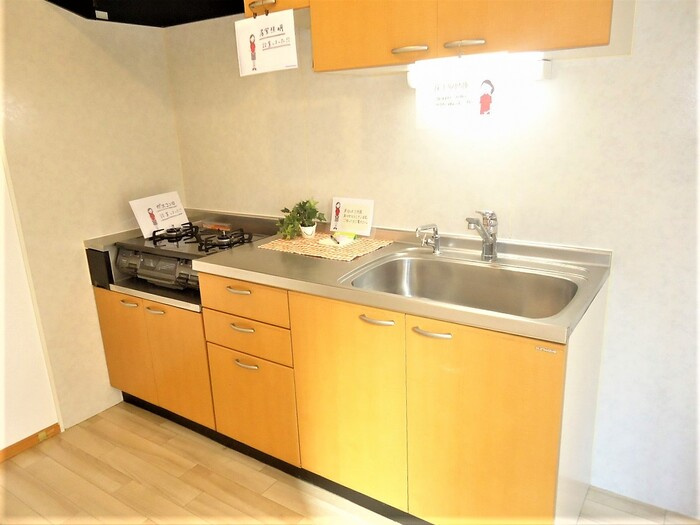 竹原一戸建　A棟のキッチン