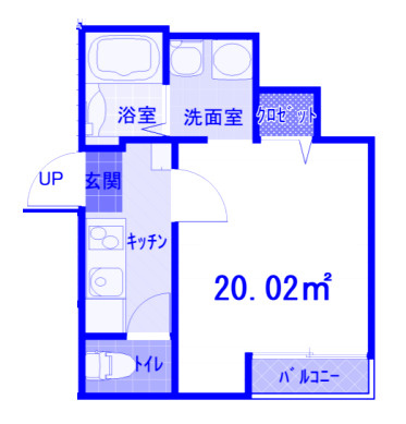 サクセス川越の間取り