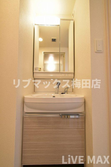 【洗面所】プレサンス北浜オリジン 