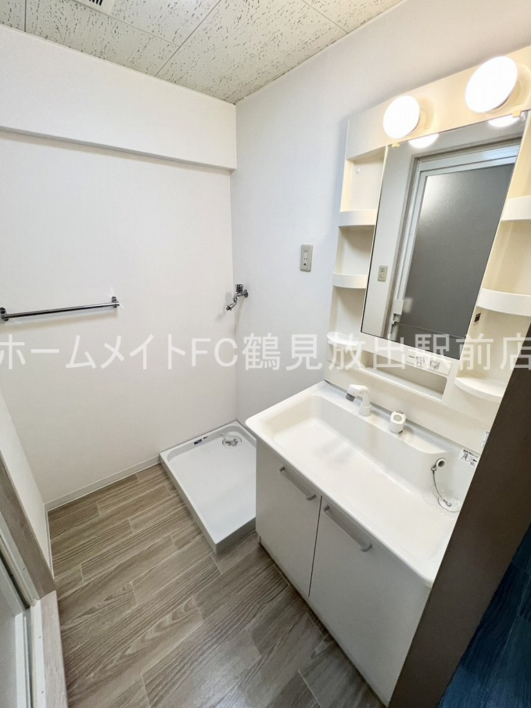 大阪市鶴見区今津中３丁目の賃貸マンションの洗面所